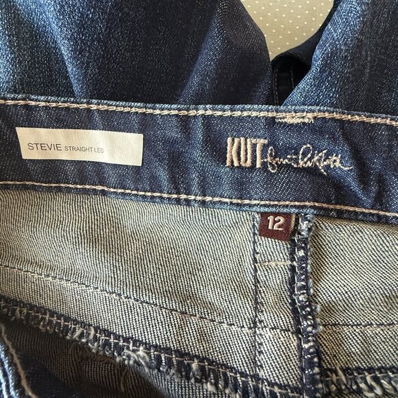 Women's 12 Kut from the Kloth Stevie Straight Leg Jeans - Picture 4 of 6
